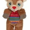 Petco Holiday Tails Deer Soft Plush Squeaky Flattie Dog Toy, 9-in -PETCO Discount Store 9 deer flattie dog toy 51e0d0a7 2306 4673 95bf 581617f77e5c