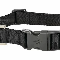 Petco Nylon Dog Collar, Adjustable, Includes Tag Muffler, Large/X-Large, Black