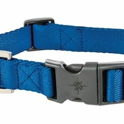 Petco Nylon Dog Collar, Adjustable, Includes Tag Muffler, Large/X-Large, Blue