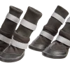 Petco Paw Protect Dog Boots/Shoes For All-Weather, Assorted Sizes, Black