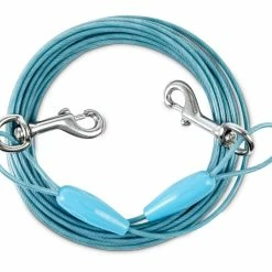 Petco Free-To-Flex Dog Tie Out Cable, 20-ft, Small, Blue -PETCO Discount Store petco blue small free to flex dog tie out 20 l 91ea182e 2a47 412e ba12 8924f78959a3