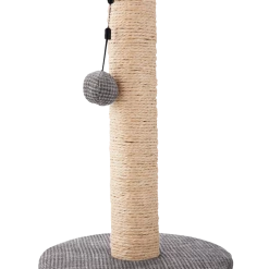 Petco Durable Sisal Cat Scratching Post, 19-in, Grey
