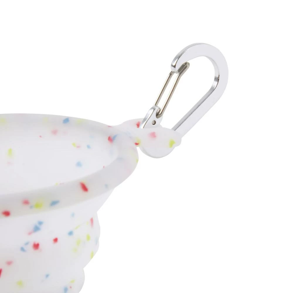 Petco Confetti Collapsible Dog Bowl, 3-cup 5 Petco Confetti Collapsible Dog Bowl, 3-cup - Image 3