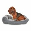 Petco Cozy Cottage Nester Dog Bed, 32-in X 24-in, Grey -PETCO Discount Store petco cozy cottage gray nester dog bed 32 l x 24 w x 8 h 736f48ad 2afb 4d73 8568 806af4573d3f