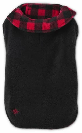 Petco Cozy Reversible Plaid Dog Coat Jacket, Medium/Large, Red 3 Petco Cozy Reversible Plaid Dog Coat Jacket, Medium/Large, Red