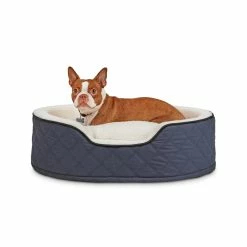 Petco Cuddler Orthopedic Memory Foam Dog Bed, Washable, 28-in X 20-in, Blue -PETCO Discount Store petco cuddler orthopedic dog bed blue 28 x 20 6c1947c7 96a0 4ca7 b766 b1946cfee543