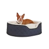 Petco Cuddler Orthopedic Memory Foam Dog Bed, Washable, 28-in X 20-in, Blue -PETCO Discount Store petco cuddler orthopedic dog bed blue 28 x 20 8f31f481 2ae5 4290 ba24 1cc2761636c7
