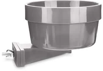 Petco Classic Dog Crock For Crates, Tool-Free Assembly, Grey 3 Petco Classic Dog Crock For Crates, Tool-Free Assembly, Grey