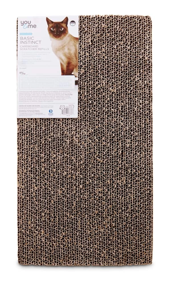 Petco Double Wide Cardboard Cat Scratcher Refills, 10-in X 18.5-in, 2-pk 4 Petco Double Wide Cardboard Cat Scratcher Refills, 10-in X 18.5-in, 2-pk - Image 2