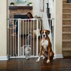 Petco Extra Tall Walk-Through Pet Gate With Door