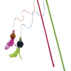 Petco EZ-Snap Crinkle Ball Teaser And Wand Cat Toys, Assorted Colours -PETCO Discount Store petco ez snap cat teaser 4251fe90 d2fb 469f aca7 45f2e6dcaae5