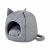 Petco Fellow Feline Hooded Igloo Cat Bed, Washable, 15.5-in X 15.5-in, Grey -PETCO Discount Store petco fellow feline hooded igloo cat bed 15 5 l x 15 5 h d78afd54 d594 43cb 8acd 918e397bccd9