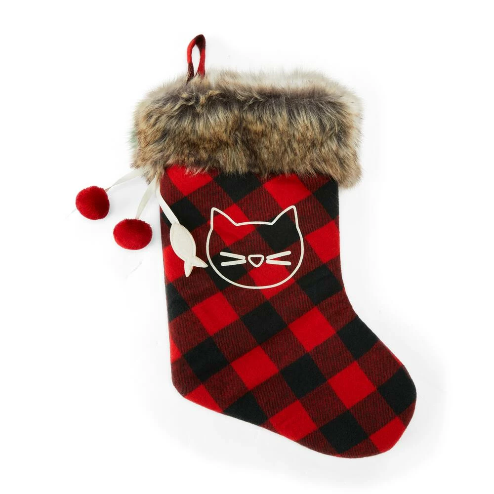 Petco Holiday Cat Buff Check Stocking 4 Petco Holiday Cat Buff Check Stocking - Image 2