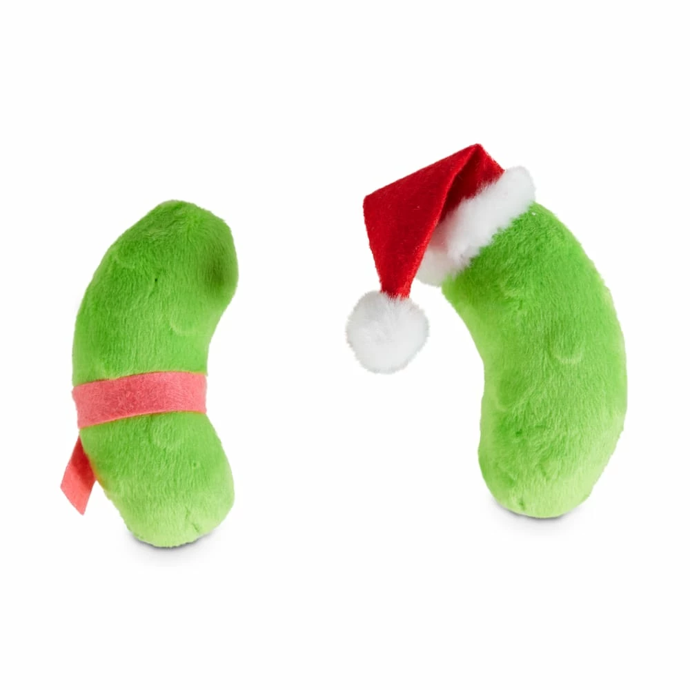 Petco Holiday Pickle Cat Toy, 2-pk 4 Petco Holiday Pickle Cat Toy, 2-pk - Image 2