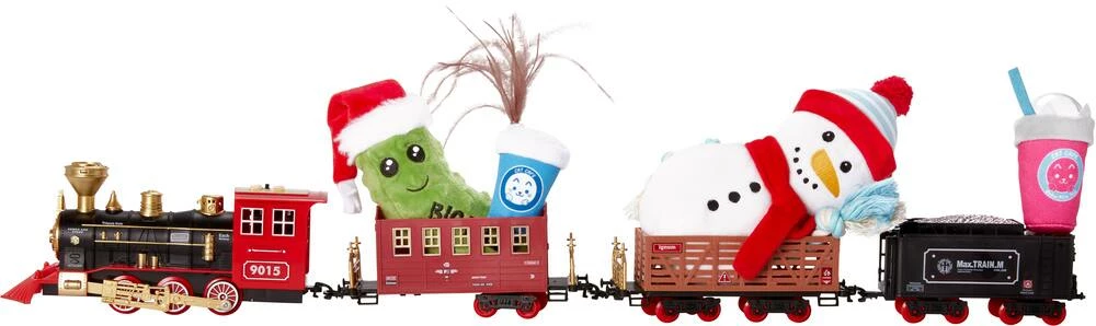 Petco Pickle Soft Plush Squaky Dog Toys, Assorted Styles, 6-in 10 Petco Pickle Soft Plush Squaky Dog Toys, Assorted Styles, 6-in - Image 8