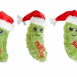 Petco Pickle Soft Plush Squaky Dog Toys, Assorted Styles, 6-in 15 Petco Pickle Soft Plush Squaky Dog Toys, Assorted Styles, 6-in -PETCO Discount Store petco holiday dog christmas pickle 6 assortment 3cd4c8a4 1bf7 472d 922b 3c46729dc364