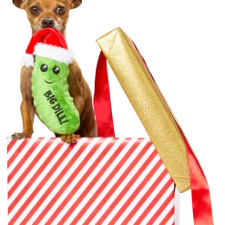 Petco Pickle Soft Plush Squaky Dog Toys, Assorted Styles, 6-in 16 Petco Pickle Soft Plush Squaky Dog Toys, Assorted Styles, 6-in -PETCO Discount Store petco holiday dog christmas pickle 6 assortment a322fc1a 166a 45a4 b7a4 71171f119b0c