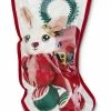 Petco Holiday Tails Nice List Stocking Squeaky Doy Toys Gift Set, 5-pk