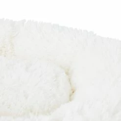 Petco EveryYay Snooze Fest Calming Faux Fur Dog Bed, 18-in X 18-in, Grey/Cream -PETCO Discount Store petco lavender scented calming dog bed x small 8217e67f 0a8c 45e3 95b6 762c6f79b51a