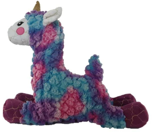 Petco Tough Plush Llamacorn Dog Toy 6 Petco Tough Plush Llamacorn Dog Toy - Image 4