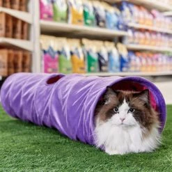 Petco Soft Plush Crinkle Cat Tunnel, 36-in X 10-in, Blue 15 Petco Soft Plush Crinkle Cat Tunnel, 36-in X 10-in, Blue -PETCO Discount Store petco plush cat tunnel e14912f4 6689 4c35 95a2 526ab8c4165c