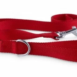 Petco Nylon Dog Leash, Red, 6-ft