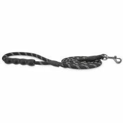 Petco Reflective Dog Rope Leash With Soft Comfort Grip, 6-ft, Black