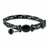 Petco Skulls Cat Collar With Removable Bell, Black