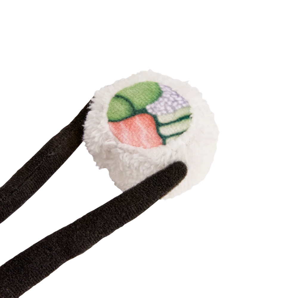 Petco Plush Sushi Bento Box Squeaker Cat Toy With Catnip, 3-pc 6 Petco Plush Sushi Bento Box Squeaker Cat Toy With Catnip, 3-pc - Image 4