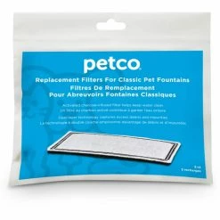 Petco Charcoal Replacement Filters For Classic Pet Fountain, 3-pk