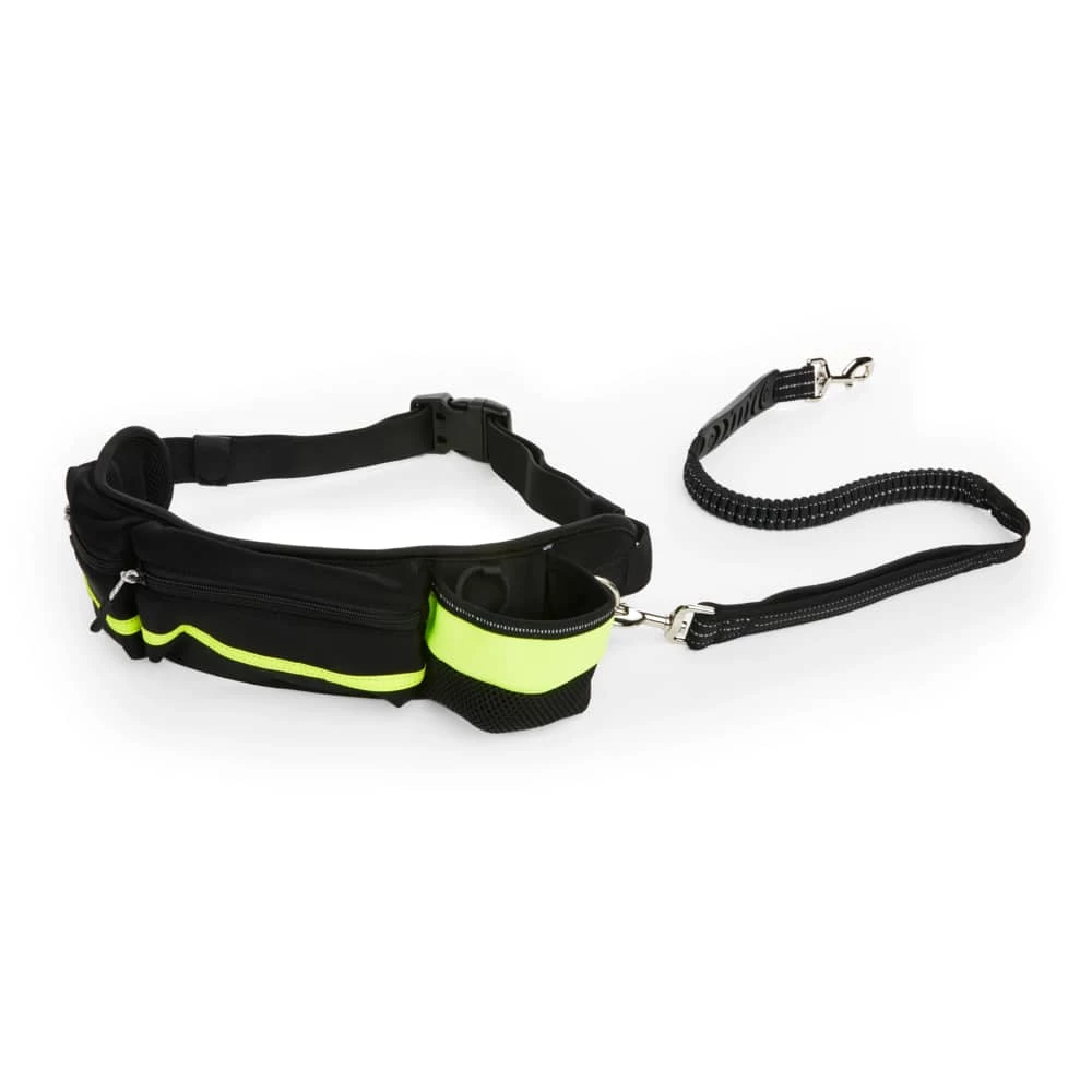 Petco Running Belt & Dog Leash Set, Yellow 5 Petco Running Belt & Dog Leash Set, Yellow - Image 3