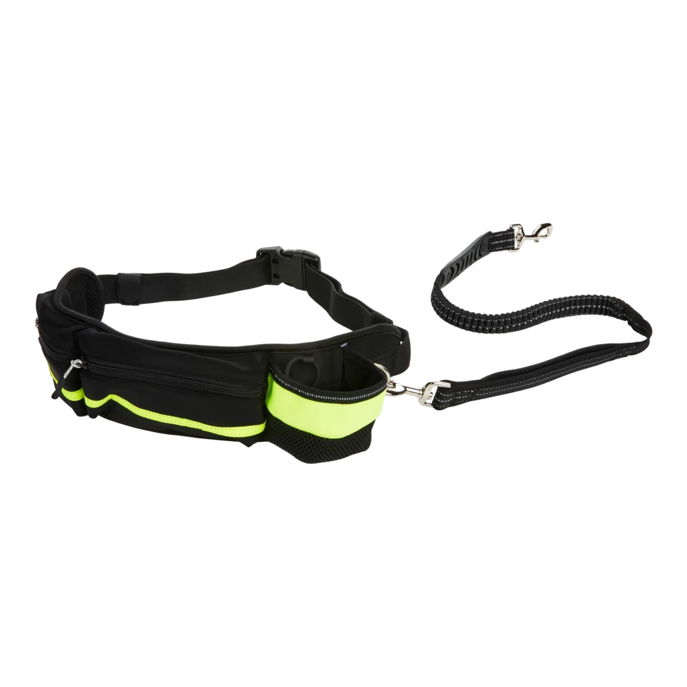 Petco Running Belt & Dog Leash Set, Yellow 4 Petco Running Belt & Dog Leash Set, Yellow - Image 2