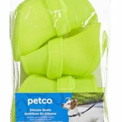 Petco Silicone Dog Boots, Waterproof , Medium, Yellow -PETCO Discount Store petco yellow silicone dog boots medium a57ac1ce 3043 43af a4e6 1892343b897e