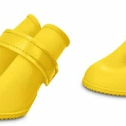 Petco Silicone Dog Boots, Waterproof , Medium, Yellow