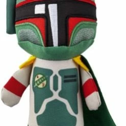 Petco Star Wars Boba Fett Soft Plush Squeaky Dog Toy, 9-in