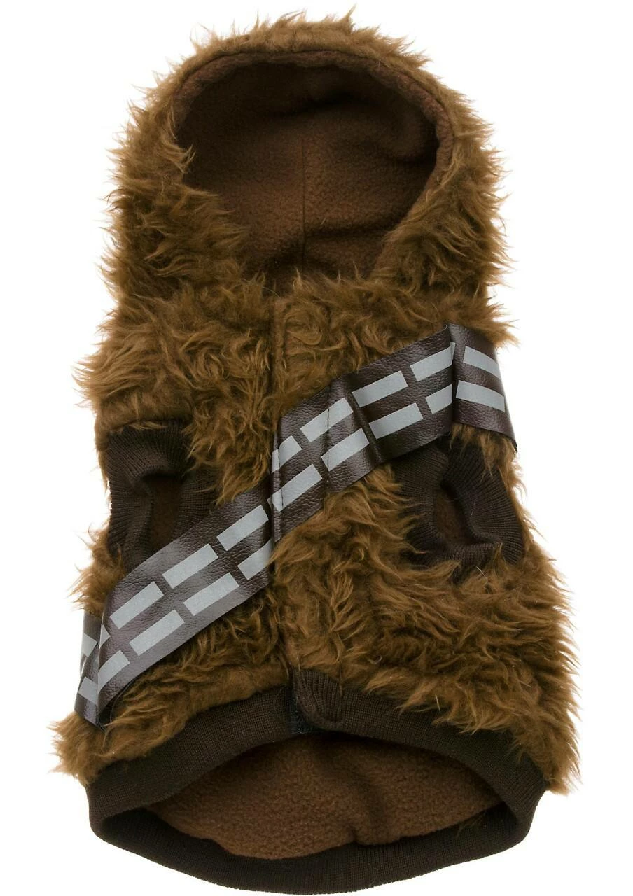 Petco Star Wars Chewbacca Dog Hoodie, Medium 3 Petco Star Wars Chewbacca Dog Hoodie, Medium