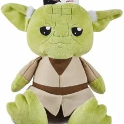 Petco Star Wars Yoda Soft Plush Squeaky Dog Toy, 9-in